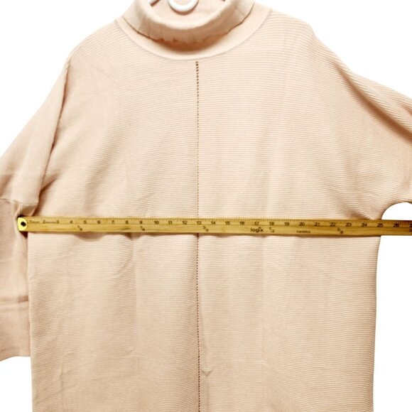 Womens Knitted Sweater Dress Fall Long Sleeve Turtleneck over Size Dress Size M - Picture 5 of 16